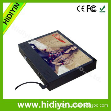 10" lcd taxi wifi digital advertising player